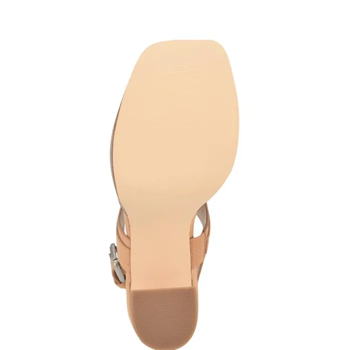 Nine West Sandals Women Opell Tailored Platform Sandals Light Natural