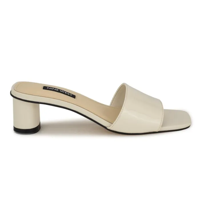 Nine West Sandals Women Paire Slide Sandals Ivory