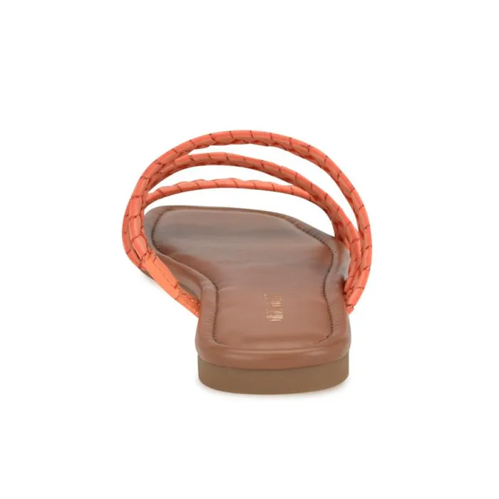 Nine West Sandals Women Quinlea Flat Strappy Sandals Orange Nine West Sandals Women Quinlea Flat Strappy Sandals Orange