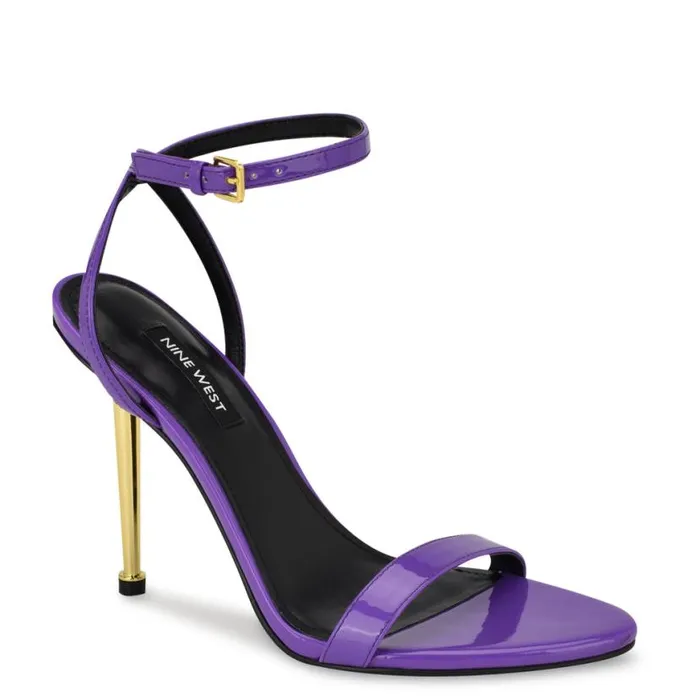 Nine West Sandals Women Reina Ankle Strap Sandals Bright Purple Nine West Sandals Women Reina Ankle Strap Sandals Bright Purple