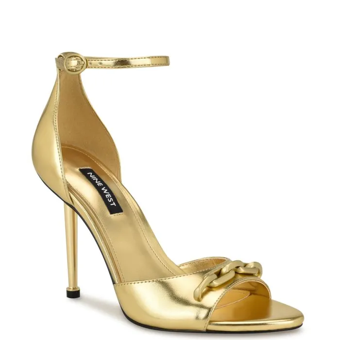 Nine West Sandals Women Rittz Dress Sandals Gold Nine West Sandals Women Rittz Dress Sandals Gold
