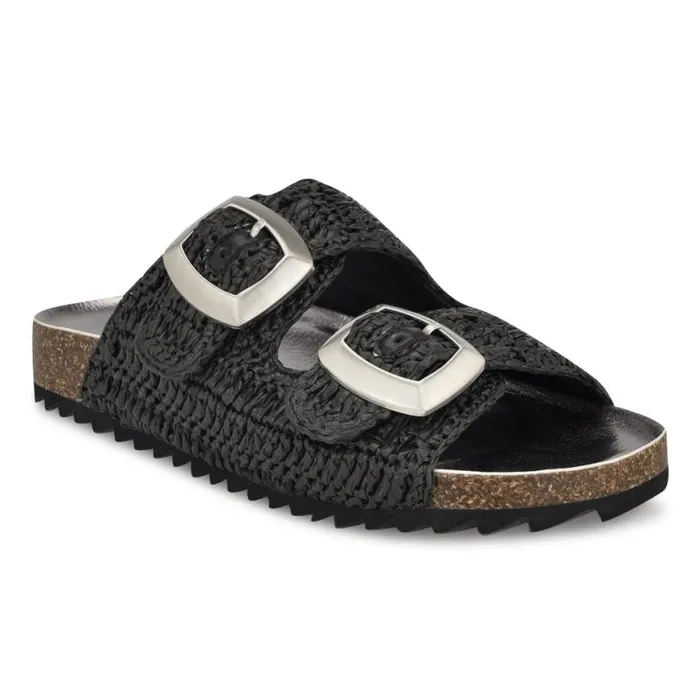 Nine West Sandals Women Tenly Casual Footbed Sandals Black Nine West Sandals Women Tenly Casual Footbed Sandals Black