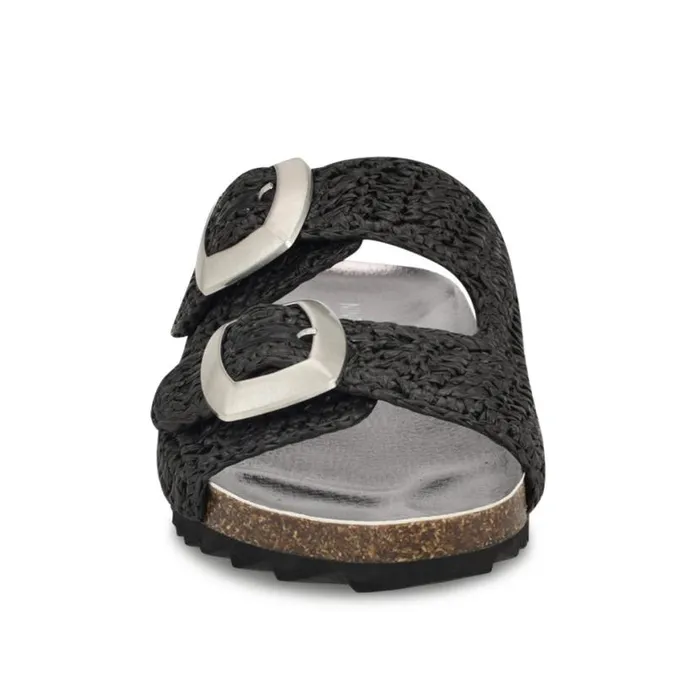 Nine West Sandals Women Tenly Casual Footbed Sandals Black Nine West Sandals Women Tenly Casual Footbed Sandals Black
