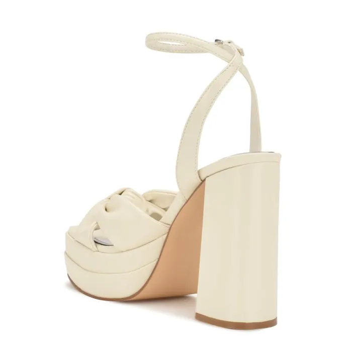 Nine West Sandals Women Vivid Platform Sandals Chic Cream Nine West Sandals Women Vivid Platform Sandals Chic Cream