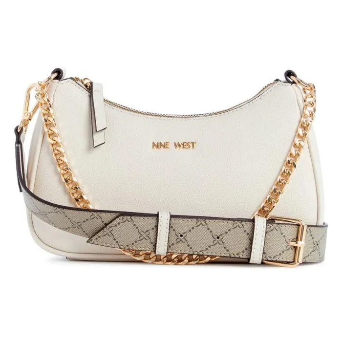 Nine West Satchels and Shoulder Bags Women Bona Shoulder Crossbody Bag Milk