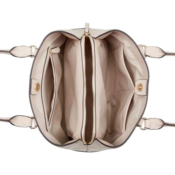 Nine West Satchels and Shoulder Bags Women Brooklyn Jet Set Carryall Mushroom Logo Marble Nine West Satchels and Shoulder Bags Women Brooklyn Jet Set Carryall Mushroom Logo Marble