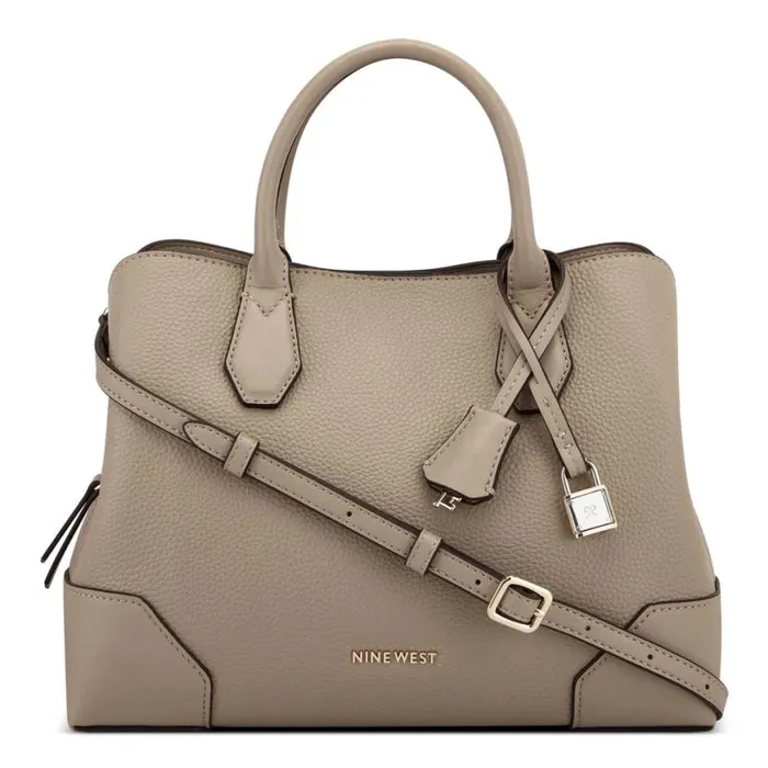 Nine West Satchels and Shoulder Bags Women Brooklyn Jet Set Satchel Pumice