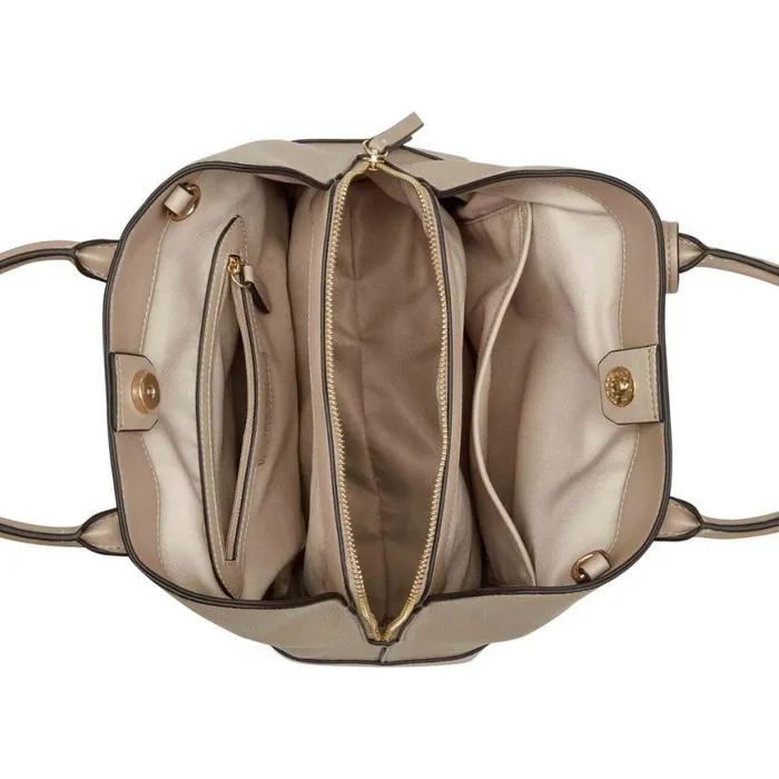 Nine West Satchels and Shoulder Bags Women Brooklyn Jet Set Satchel Pumice Nine West Satchels and Shoulder Bags Women Brooklyn Jet Set Satchel Pumice