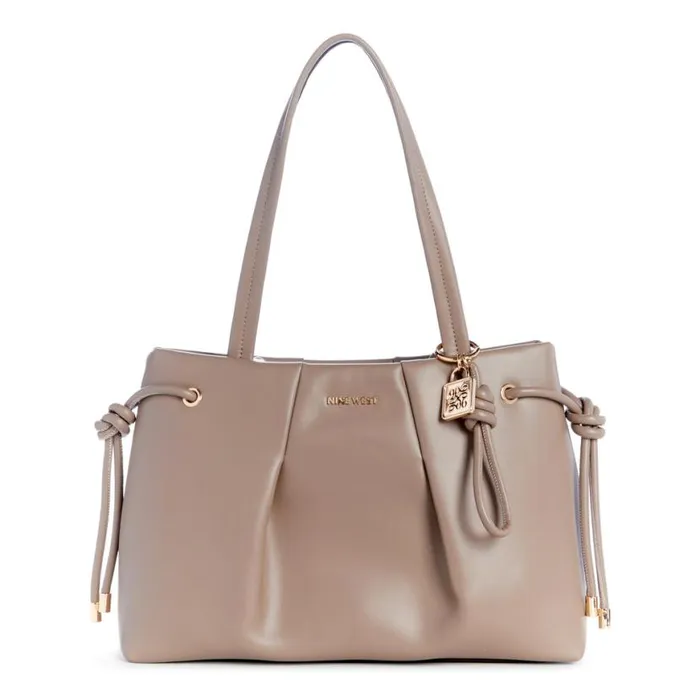 Nine West Satchels and Shoulder Bags Women Elin Shopper Dark Mushroom