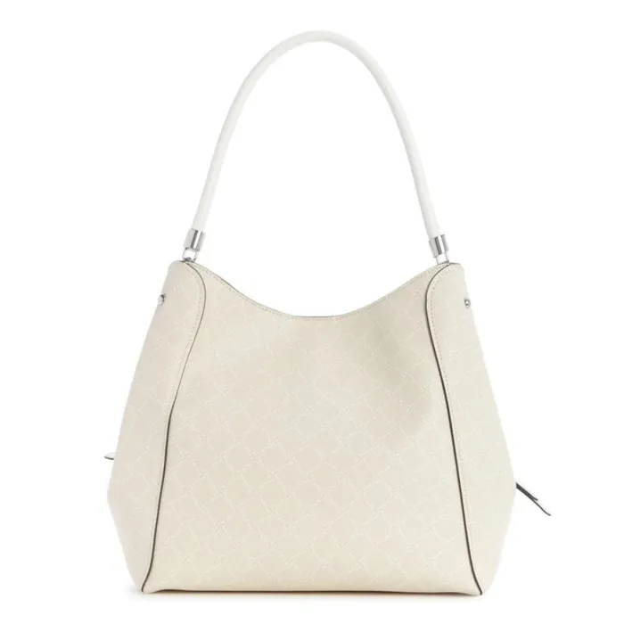 Nine West Satchels and Shoulder Bags Women Etta Jet Set Carryall Cream Logo Nine West Satchels and Shoulder Bags Women Etta Jet Set Carryall Cream Logo