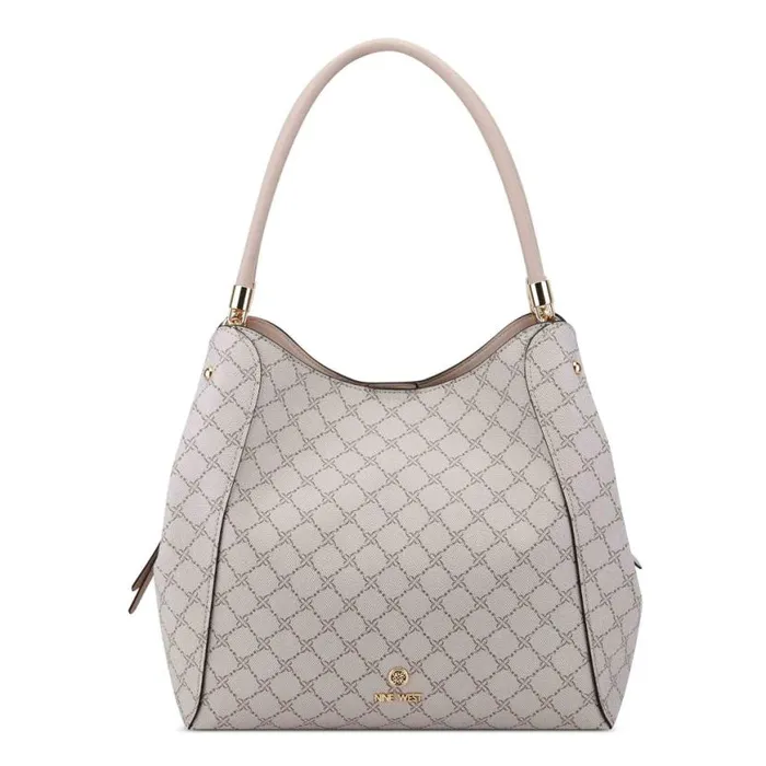Nine West Satchels and Shoulder Bags Women Etta Jet Set Carryall Mushroom Logo Marble Nine West Satchels and Shoulder Bags Women Etta Jet Set Carryall Mushroom Logo Marble