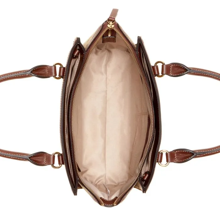 Nine West Satchels and Shoulder Bags Women Innes Satchel Mocha Logomahogany Nine West Satchels and Shoulder Bags Women Innes Satchel Mocha Logomahogany