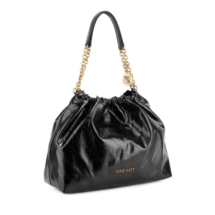 Nine West Satchels and Shoulder Bags Women Karter Hobo Black Nine West Satchels and Shoulder Bags Women Karter Hobo Black