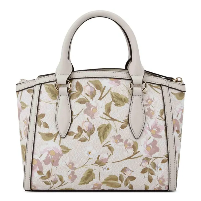 Nine West Satchels and Shoulder Bags Women Kyelle Small Satchel Crossbody Floral Logo Milk Nine West Satchels and Shoulder Bags Women Kyelle Small Satchel Crossbody Floral Logo Milk