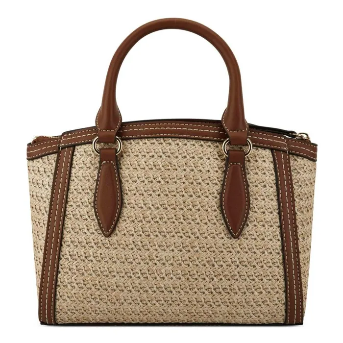 Nine West Satchels and Shoulder Bags Women Kyelle Small Satchel Crossbody Natural Dark Camel Nine West Satchels and Shoulder Bags Women Kyelle Small Satchel Crossbody Natural Dark Camel