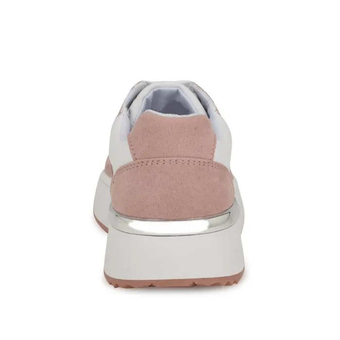 Nine West Sneakers Women Calpha Laceup Sneakers Whitepink Nine West Sneakers Women Calpha Laceup Sneakers Whitepink