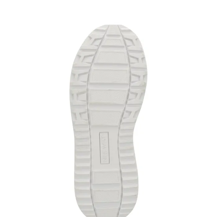 Nine West Sneakers Women Cuddly Laceup Sneakers White