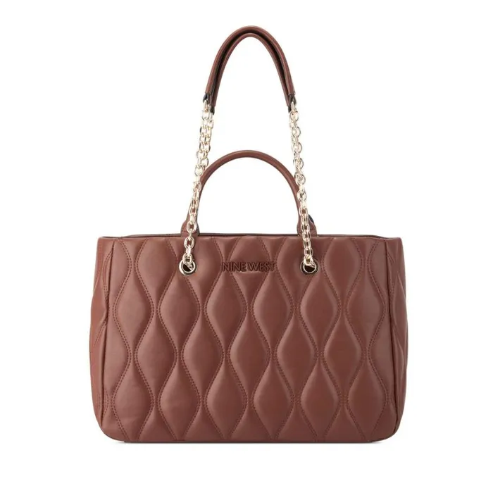 Nine West Totes and Backpacks Women Aurelie Jet Set Carryall Mahogany