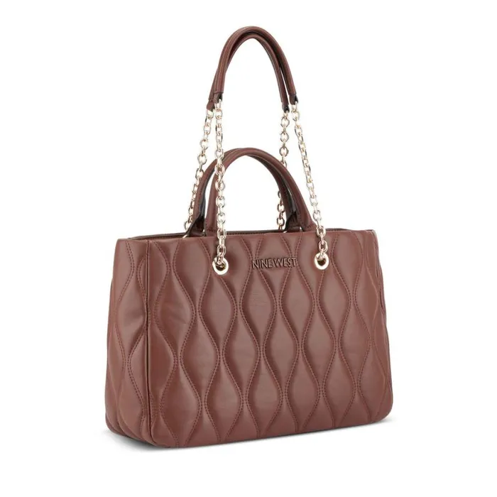 Nine West Totes and Backpacks Women Aurelie Jet Set Carryall Mahogany