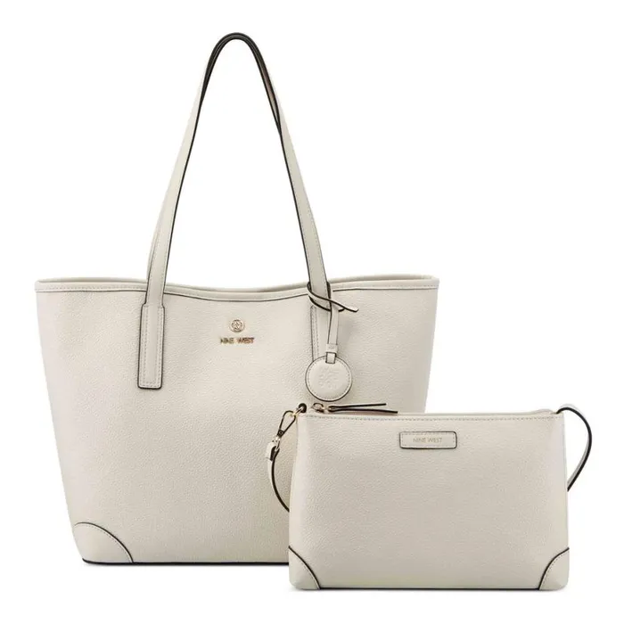 Nine West Totes and Backpacks Women Delaine 2 In 1 Tote Chic Cream