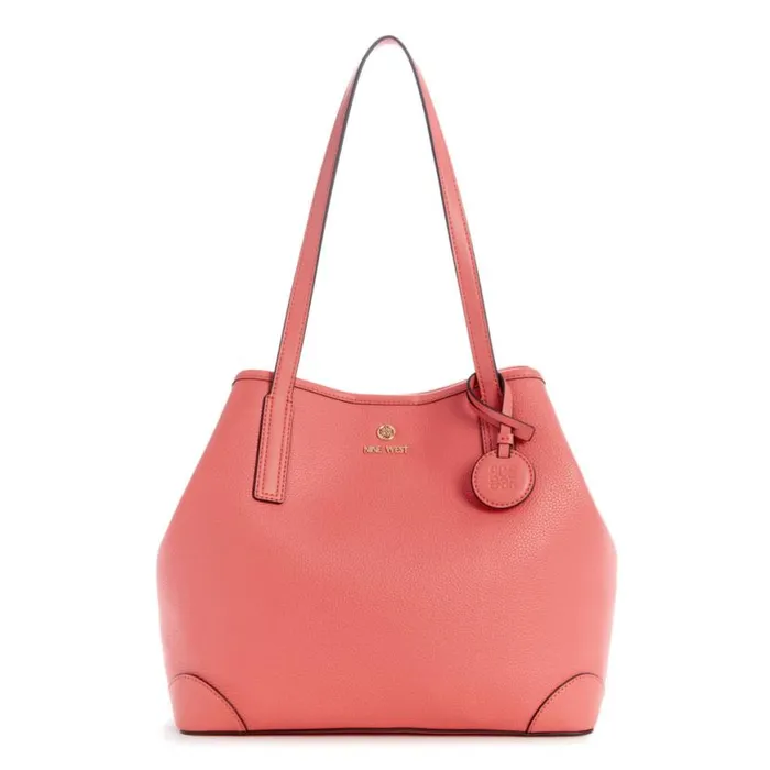 Nine West Totes and Backpacks Women Delaine 2 In 1 Tote Coral