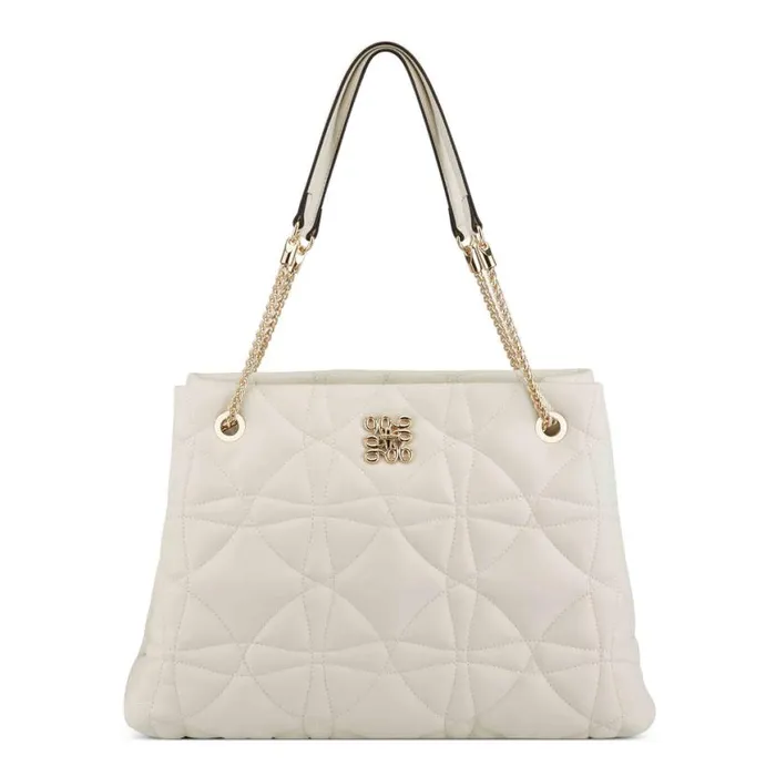 Nine West Totes and Backpacks Women Mariam Quilted Shopper Chic Cream