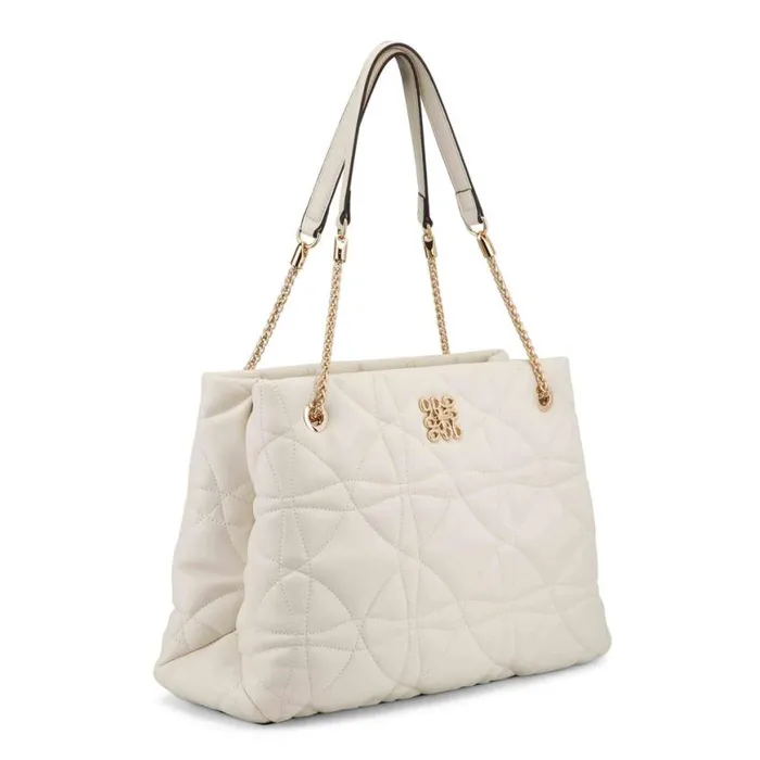 Nine West Totes and Backpacks Women Mariam Quilted Shopper Chic Cream