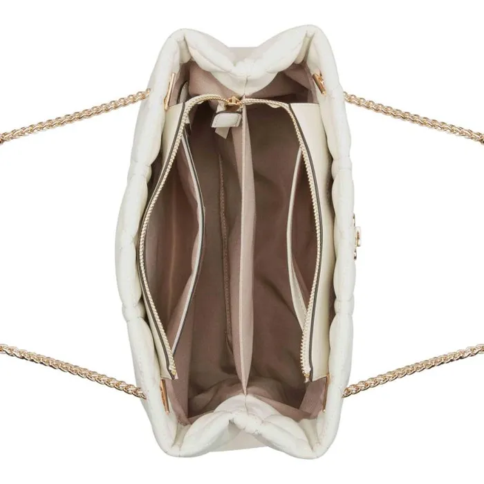 Nine West Totes and Backpacks Women Mariam Quilted Shopper Chic Cream