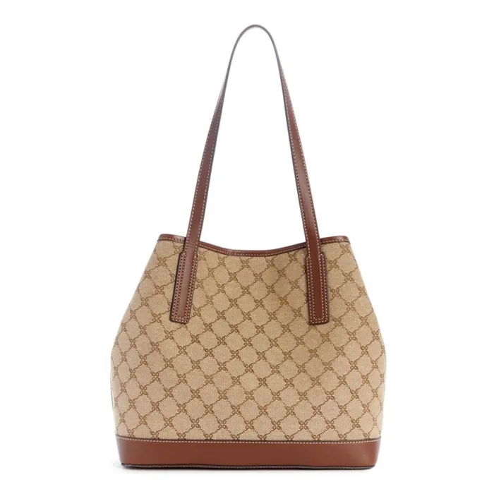 Nine West Totes and Backpacks Women Teagan 2 In 1 Tote Mocha Logomahogany Nine West Totes and Backpacks Women Teagan 2 In 1 Tote Mocha Logomahogany