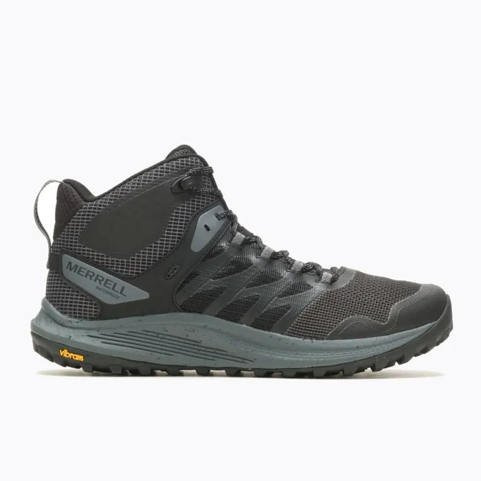 Nova 3 Mid Waterproof Black Men Merrell Boots