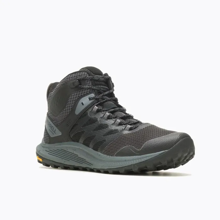 Nova 3 Mid Waterproof Black Men Merrell Boots