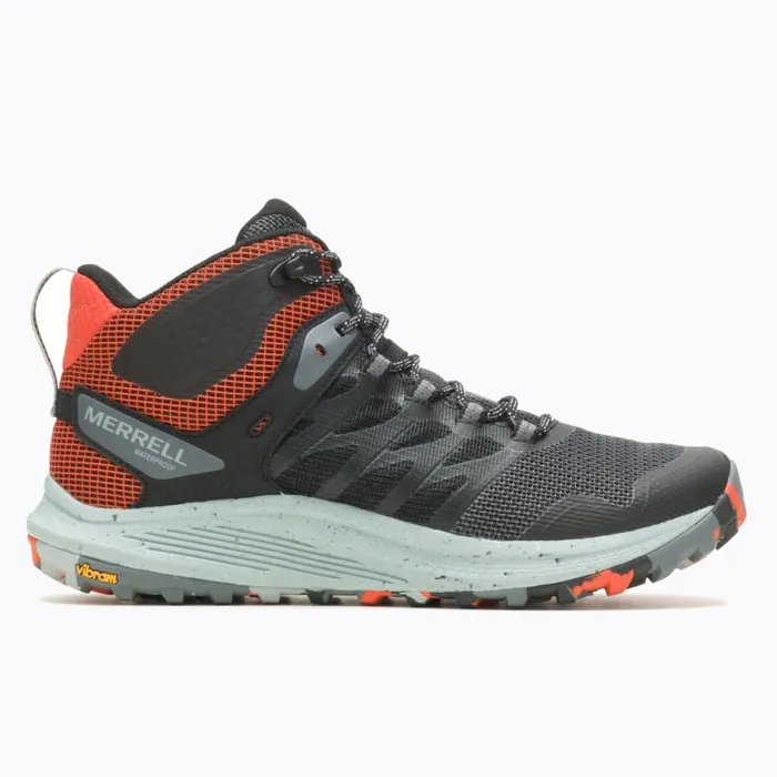 Nova 3 Mid Waterproof Blacktangerine Men Merrell Boots
