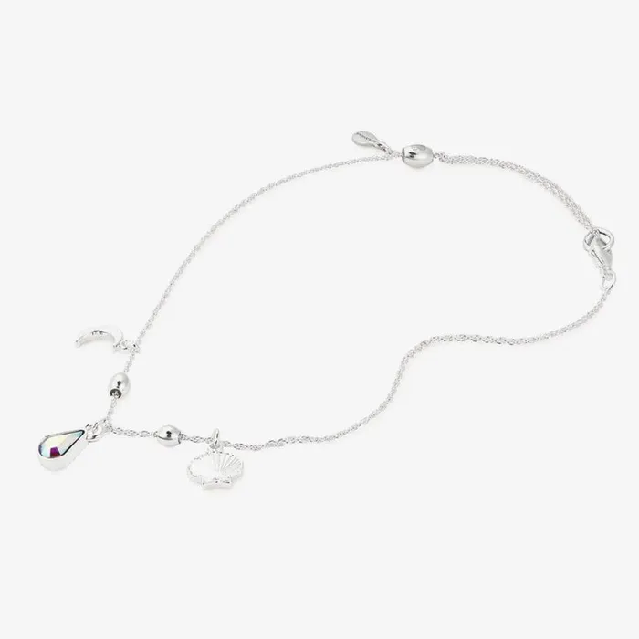 Oceanside Beach Anklet Silver Women Alex And Ani Anklets