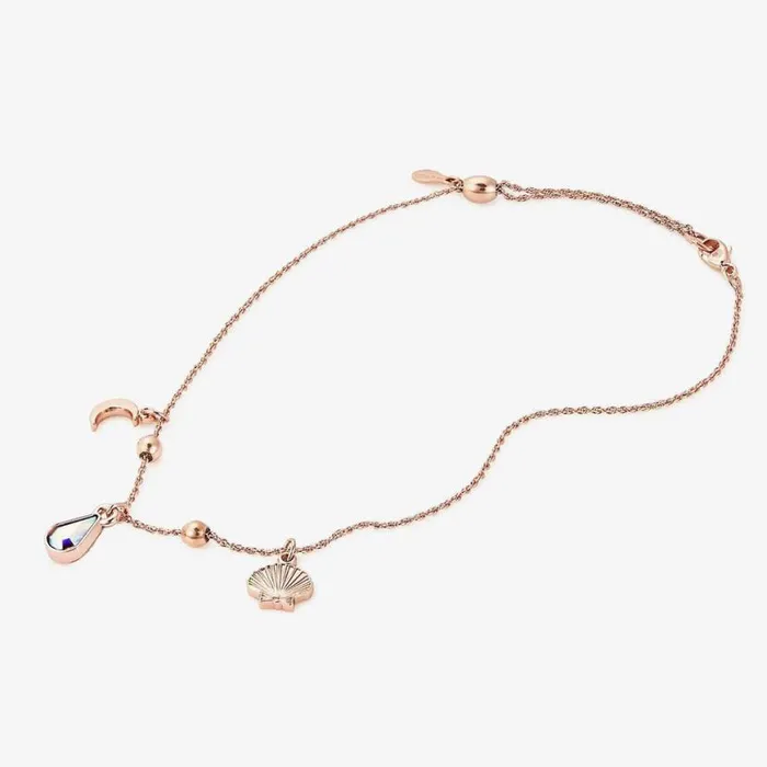 Oceanside Beach Anklet Silver Women Alex And Ani Anklets
