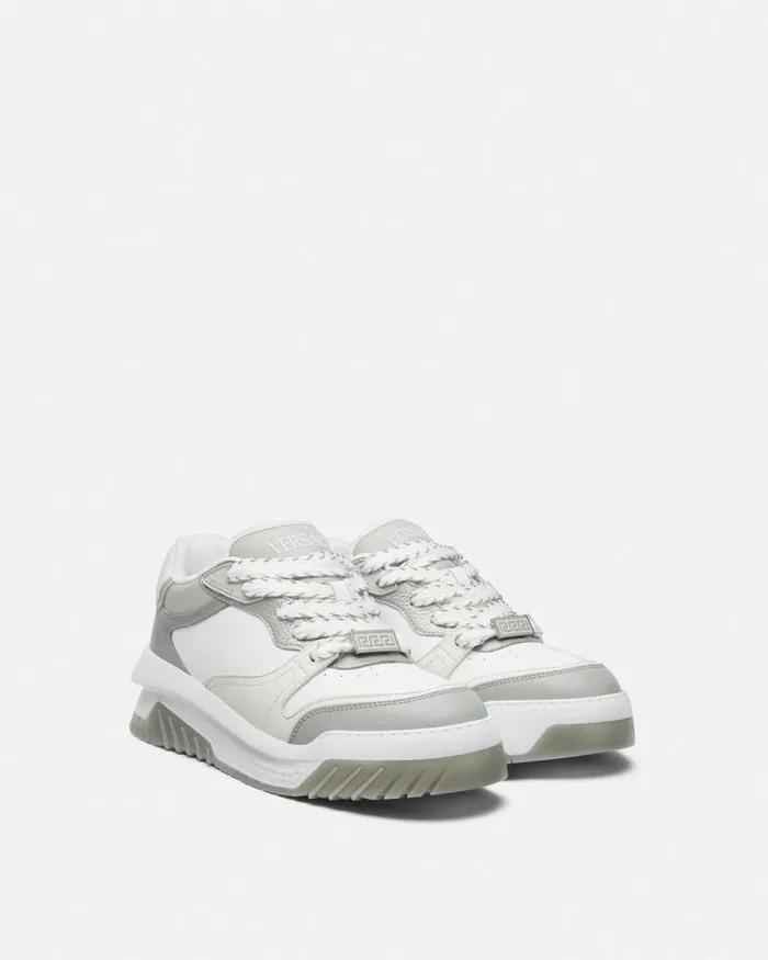 Odissea Sneakers Gray Men Versace Sneakers