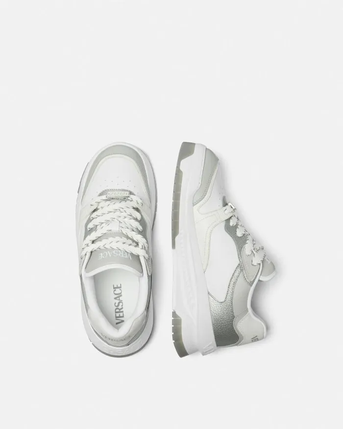 Odissea Sneakers Gray Men Versace Sneakers