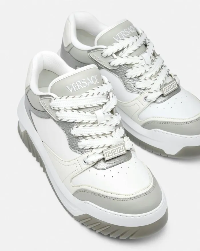 Odissea Sneakers Gray Men Versace Sneakers