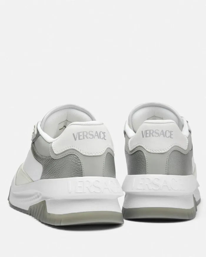 Odissea Sneakers Gray Men Versace Sneakers