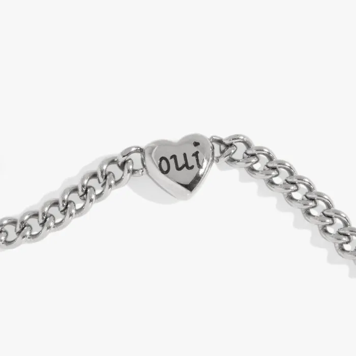 Oui and Non Reversible Heart Inline Bracelet Stainless Steel Gold Women Alex And Ani Heart Oui and Non Reversible Heart Inline Bracelet Stainless Steel Gold Women Alex And Ani Heart