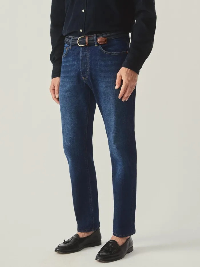 Pants Men JMcLaughlin Hyland Jeans Dark Wash