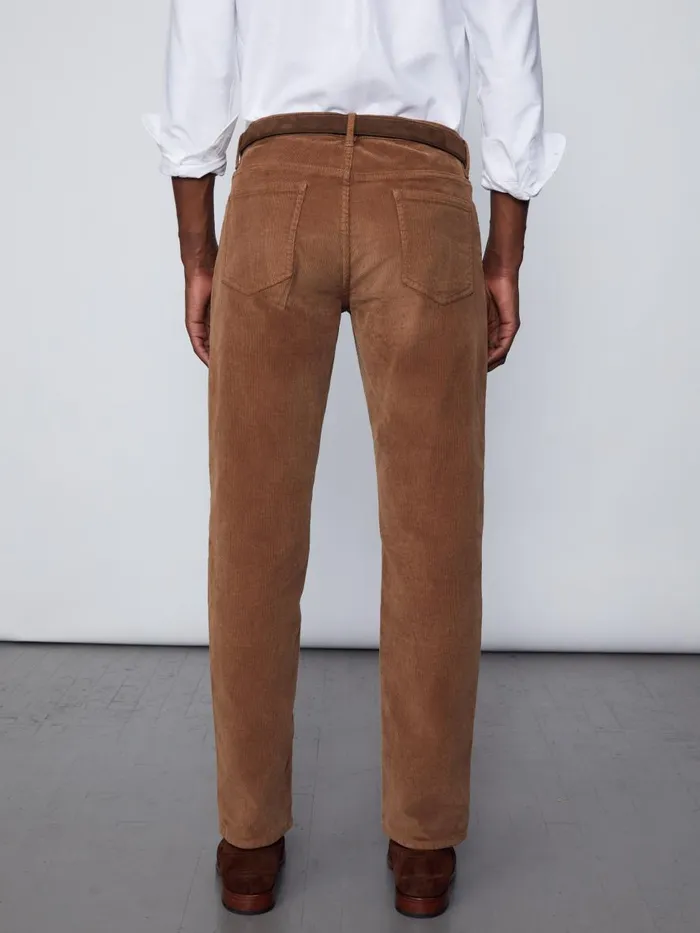 Pants Men JMcLaughlin Parker 5Pocket Straight Pants In Italian Stretch Cord Acorn Pants Men JMcLaughlin Parker 5Pocket Straight Pants In Italian Stretch Cord Acorn