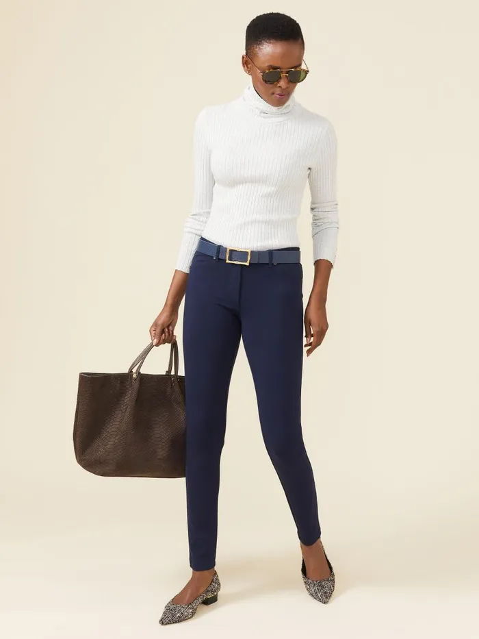 Pants Women JMcLaughlin Becca Leggings Winter Navy