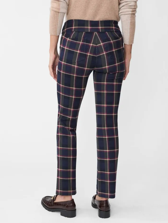 Pants Women JMcLaughlin Rylie Pants In Stadium Plaid Navyolive