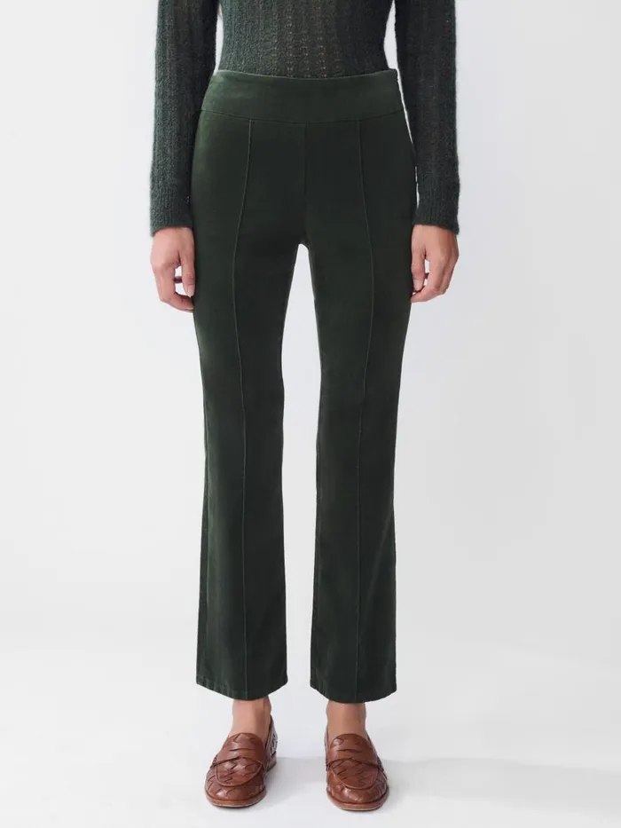 Pants Women JMcLaughlin Rylie Velvet Jeans Dark Forest Pants Women JMcLaughlin Rylie Velvet Jeans Dark Forest