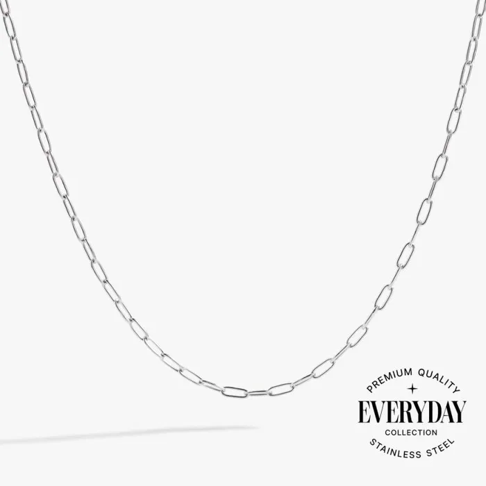 Paperclip Charm and Layering Necklace Stainless Steel Gold Women Alex And Ani Chain Or Bracelet Charm Bases Paperclip Charm and Layering Necklace Stainless Steel Gold Women Alex And Ani Chain Or Bracelet Charm Bases