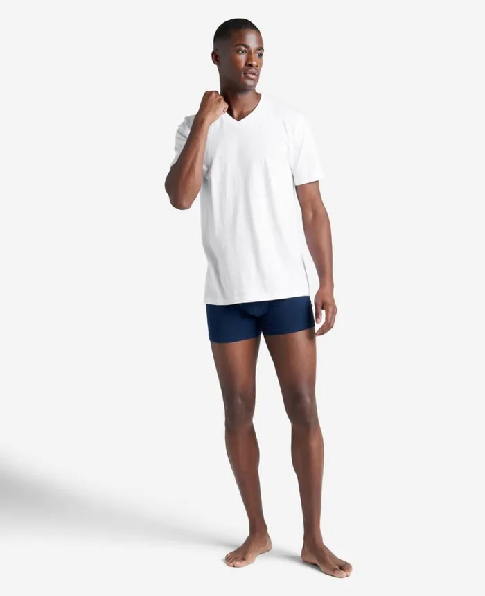 Polos and TShirts Men Kenneth Cole Cotton VNeck Undershirt 3Pack White Polos and TShirts Men Kenneth Cole Cotton VNeck Undershirt 3Pack White