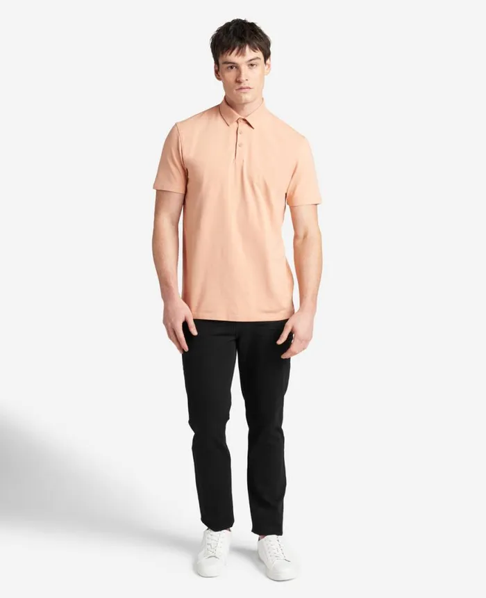 Polos and TShirts Men Kenneth Cole The Performance Polo Coral Polos and TShirts Men Kenneth Cole The Performance Polo Coral
