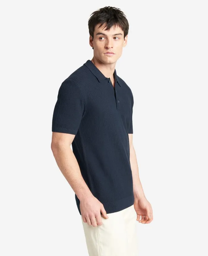 Polos and TShirts Men Kenneth Cole The Sweater Polo Navy
