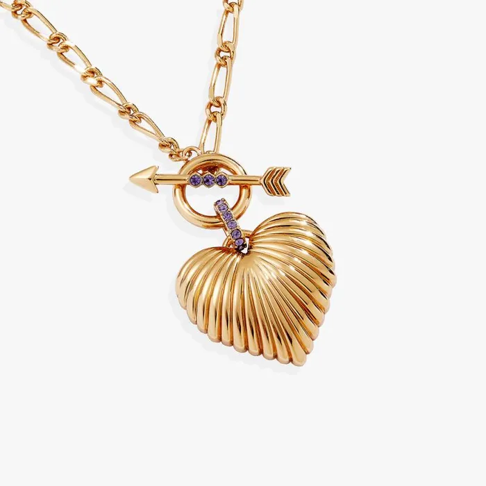 Puffy Heart Toggle Necklace Gold Women Alex And Ani Necklaces Puffy Heart Toggle Necklace Gold Women Alex And Ani Necklaces