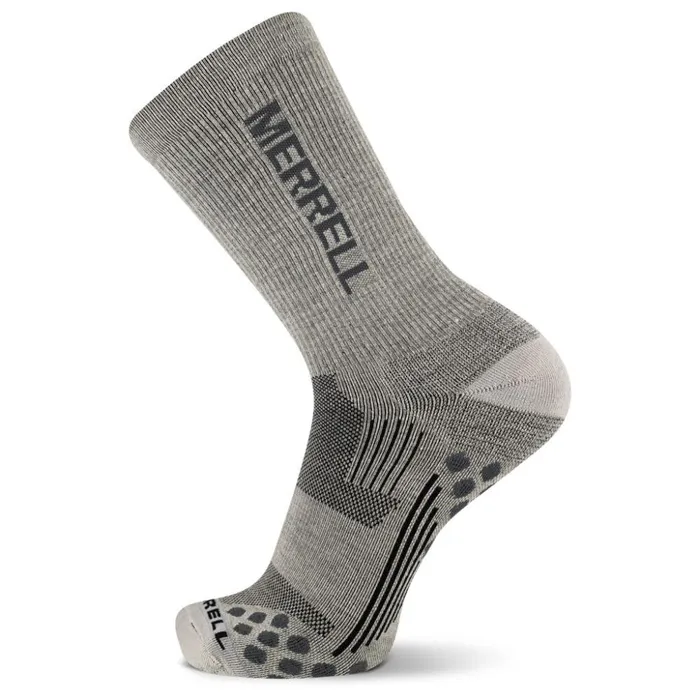 Retrail 100 Recycled Hiker Crew Sock Grey MenWomen Merrell Socks